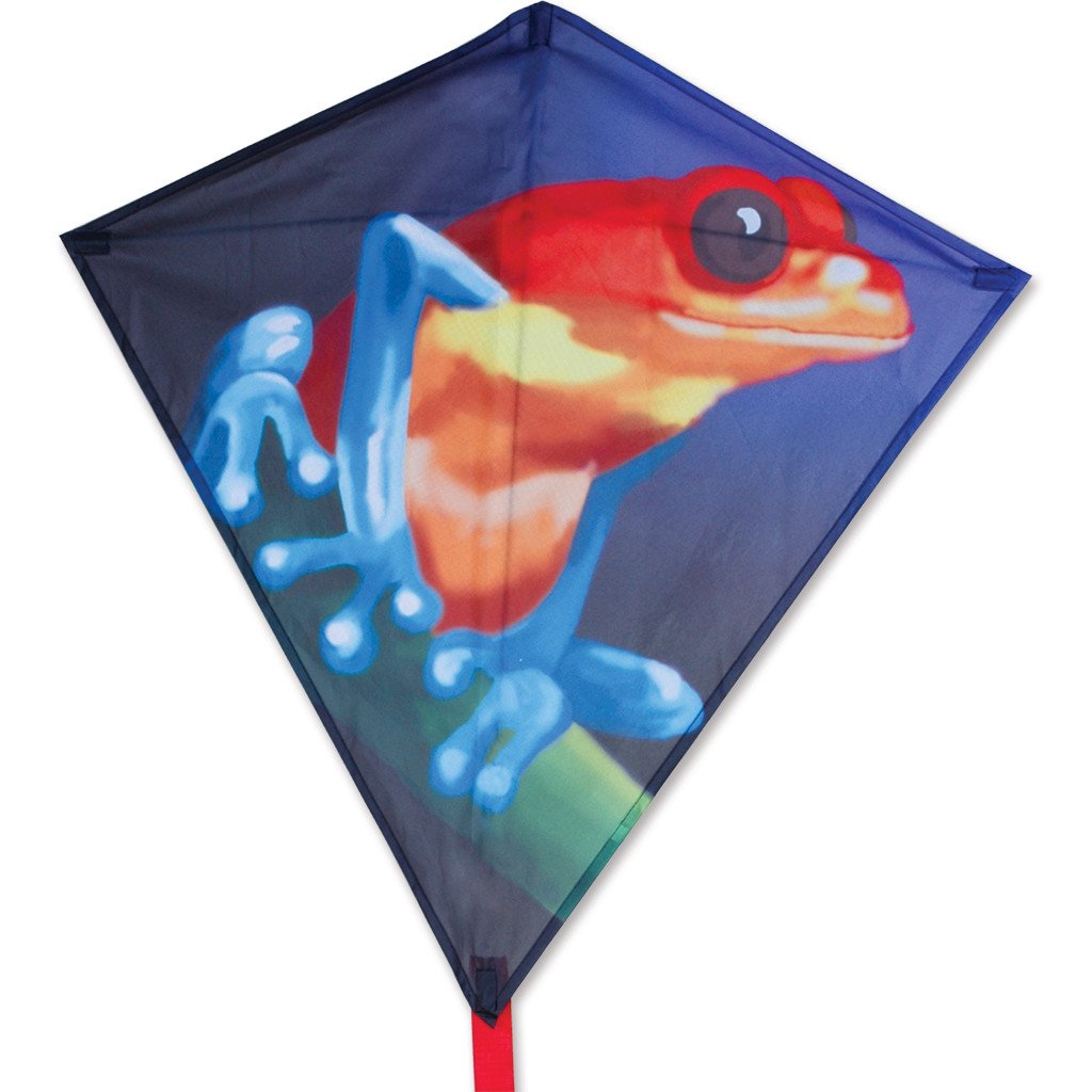30 Inch Diamond Kite Tropical Frog by Premier Kites
