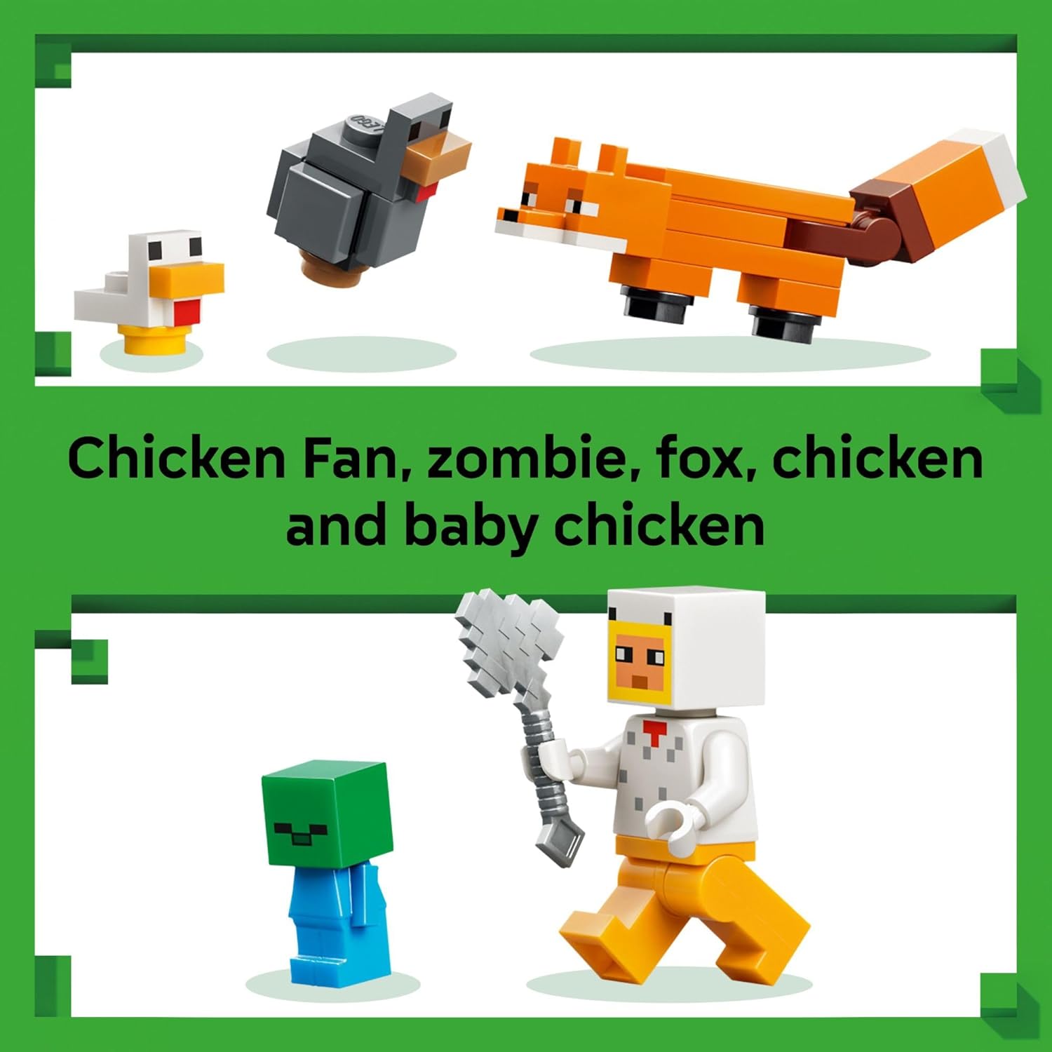 Minecraft Chicken Farm by Lego
