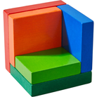 3D Rainbow Cube Arranging Game by Haba 6