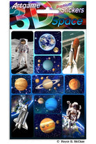 3D Space Stickers by Artgame