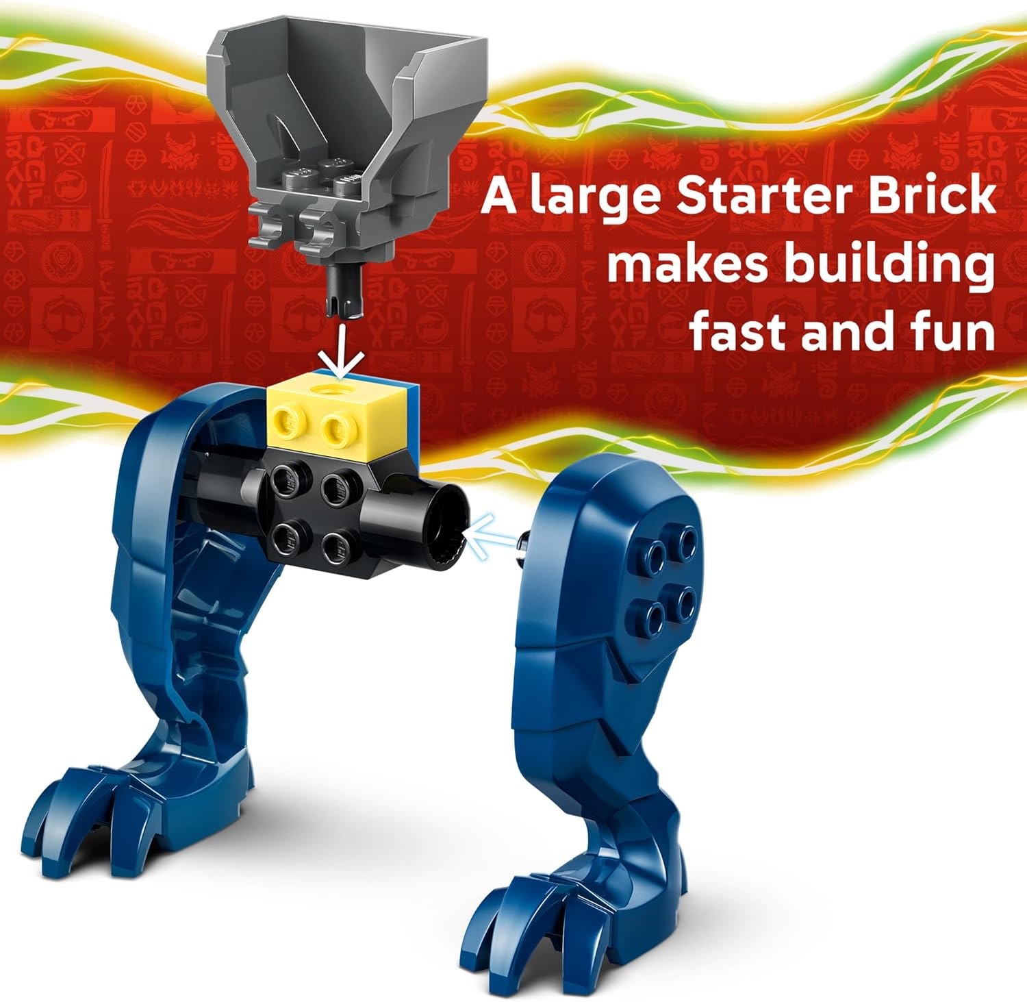 Ninjago Jay's Dragon Mech Fight by Lego
