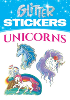 Glitter Unicorns Stickers by Dover Publications