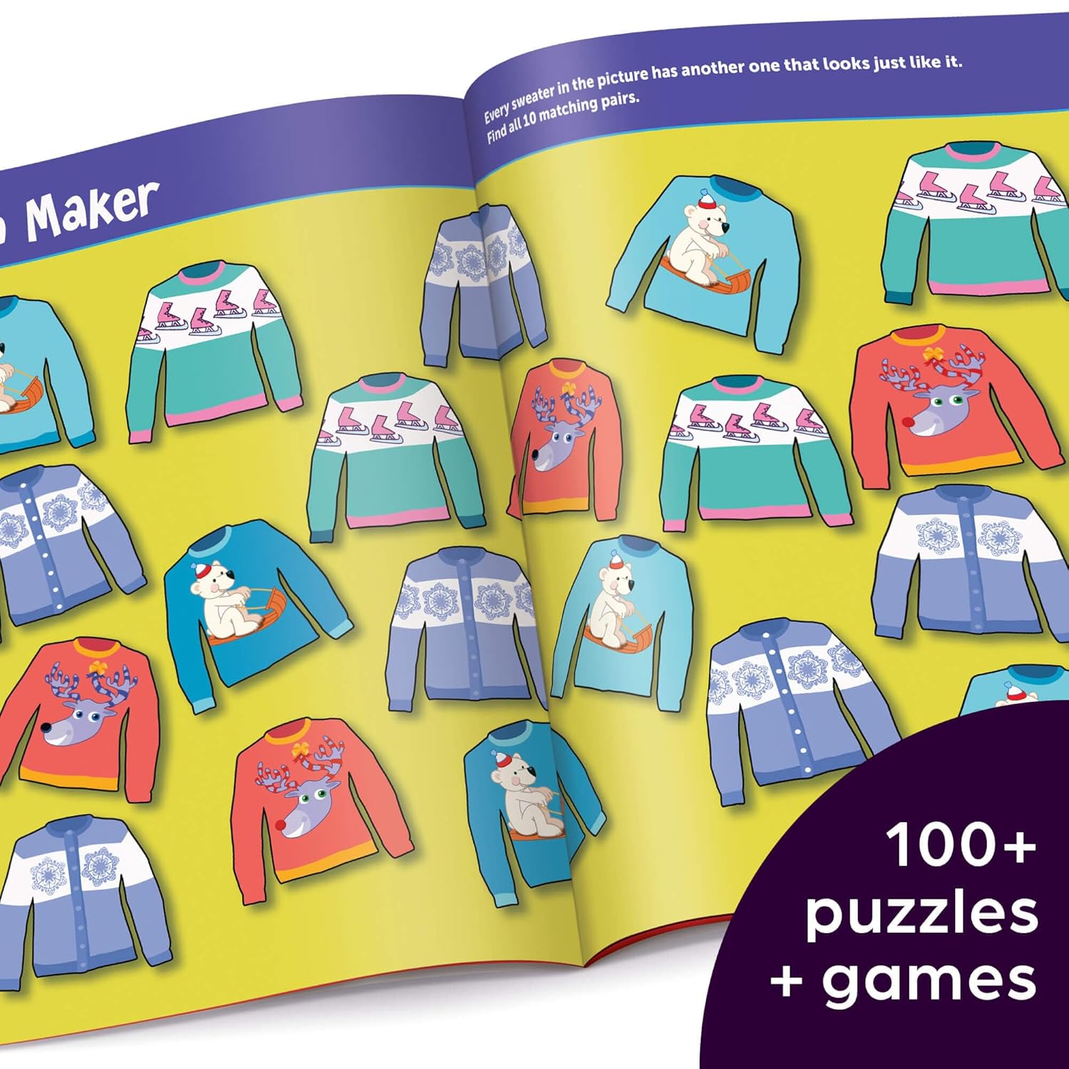 Winter Puzzles by Highlights