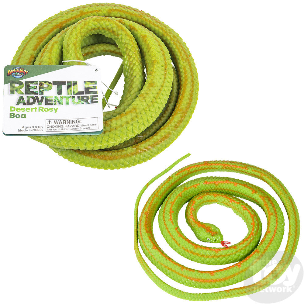 48 Rubber Desert Rosy Boa Snake by The Toy Network