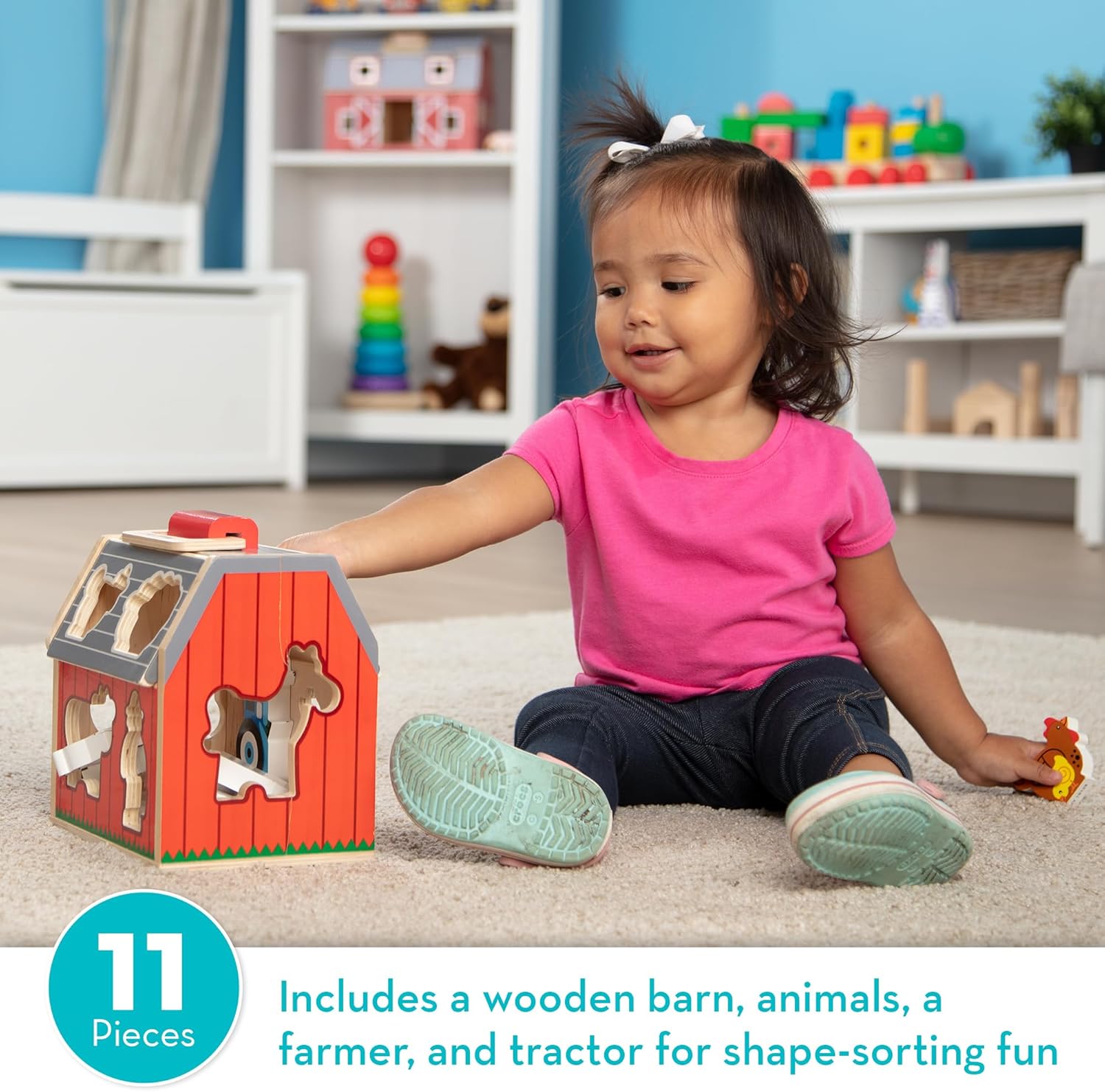 Take-Along Sorting Barn by Melissa & Doug