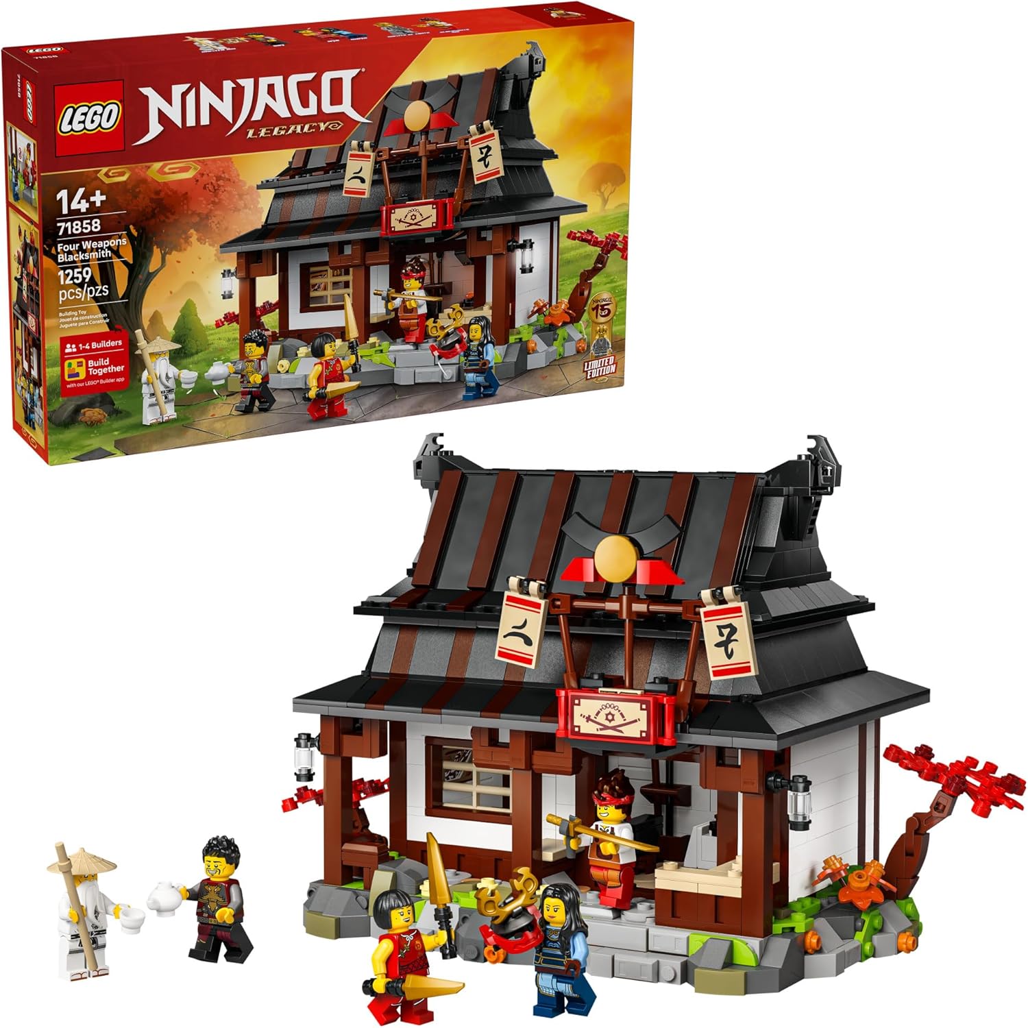 Ninjago Four Weapons Blacksmith 15th Anniversary by Lego