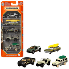 5 Pack Matchbox Cars-by-Mattel