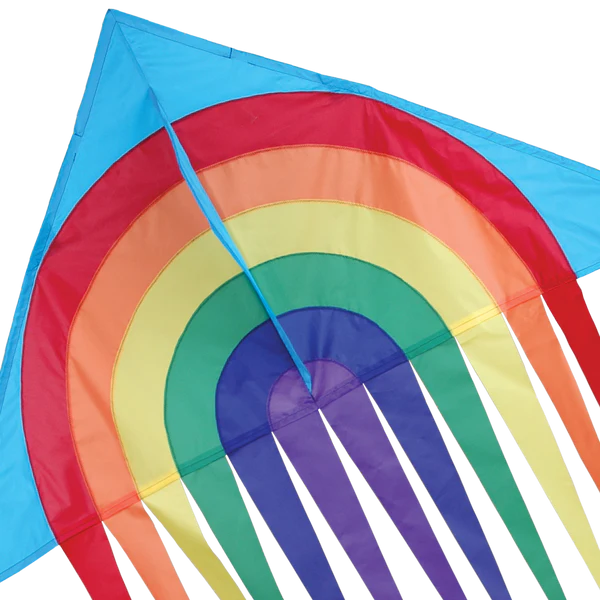 56 in. Stream Delta Kite - Rainbow-by-Premier Kites