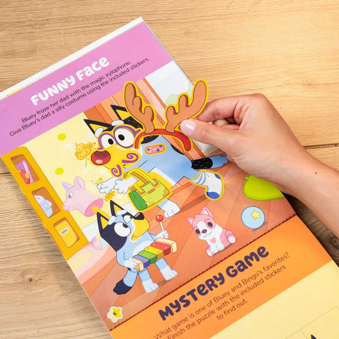 Bluey: Stickertivity: My First Sticker Activity Fun by Sourcebooks