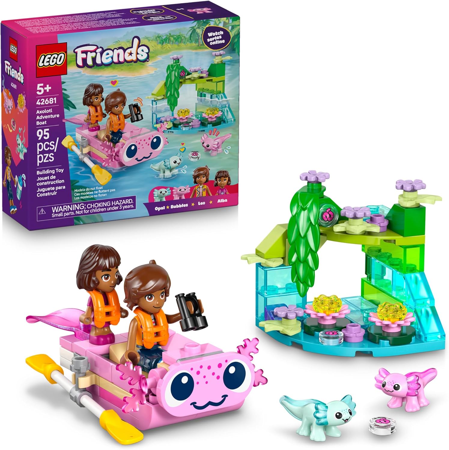 Friends Axolotl Adventure Boat  by Lego