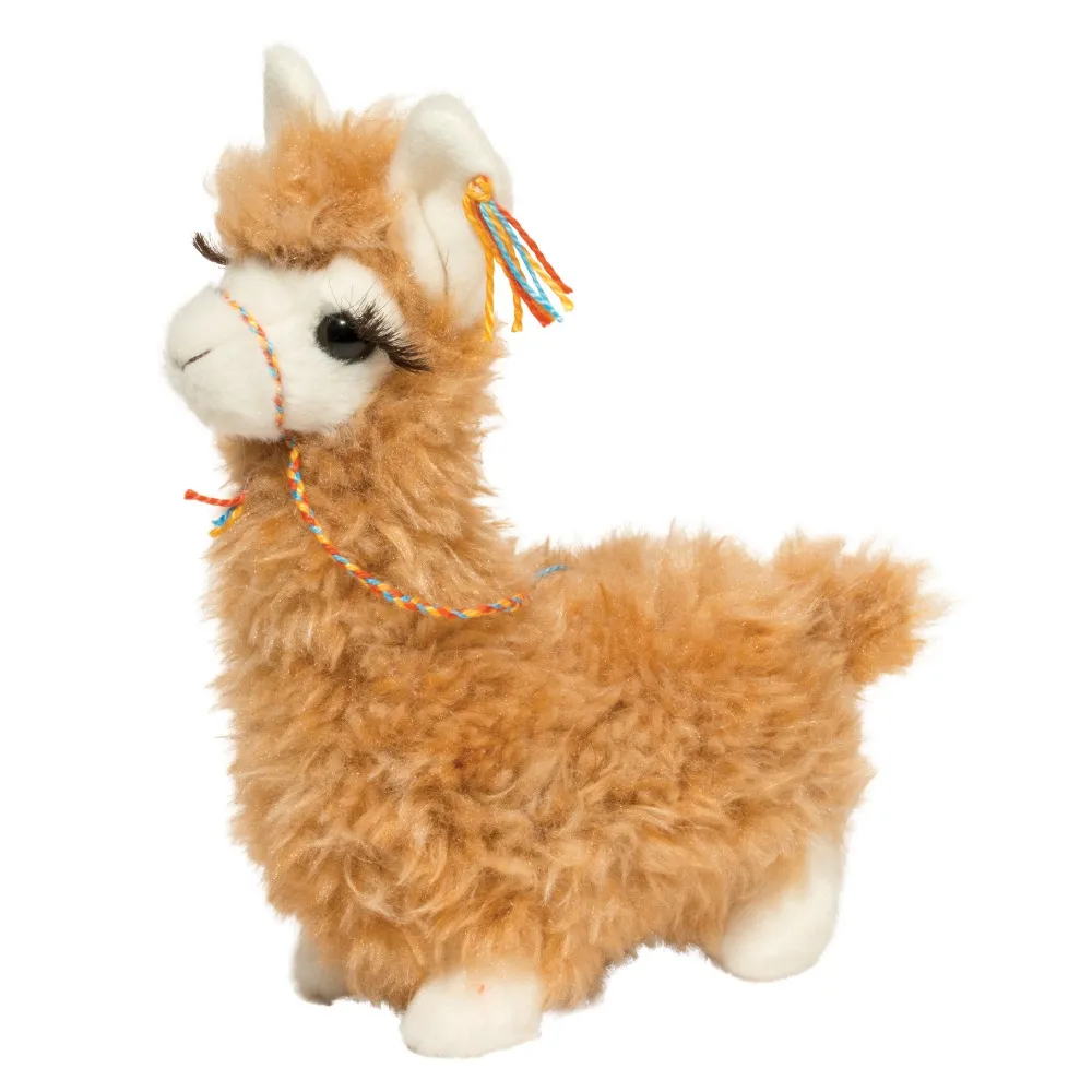 6" Lil’ Wolly Llama-by-Douglas