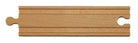 6 Straight Train Track Piece by Wooden Tracks
