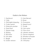 Dog Stickers by Dover Publications