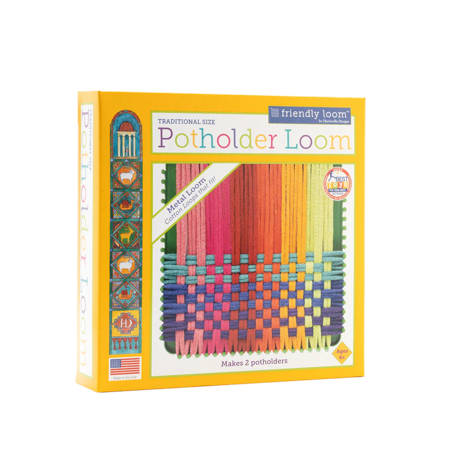7" Potholder Loom (Traditional Size)-by-Friendly Loom
