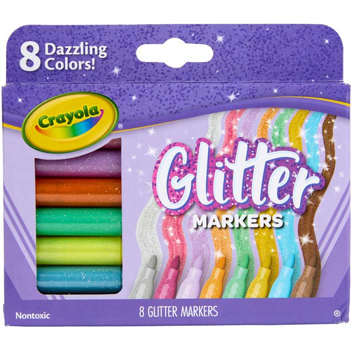 Glitter Markers by Crayola