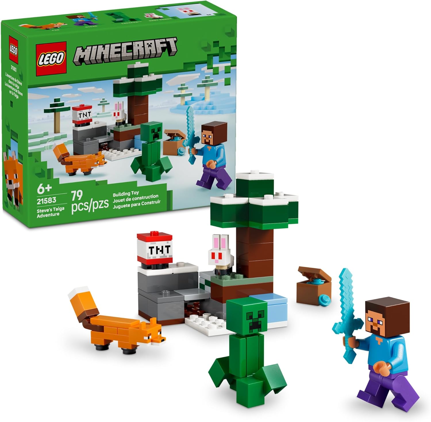 Minecraft Steve’s Taiga Adventure by Lego