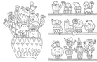 A Million Cute Animals Adorable Animals to Color by Sterling Publishing 1