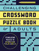 Challenging Crossword Puzzle Book for Adults by Sourcebooks