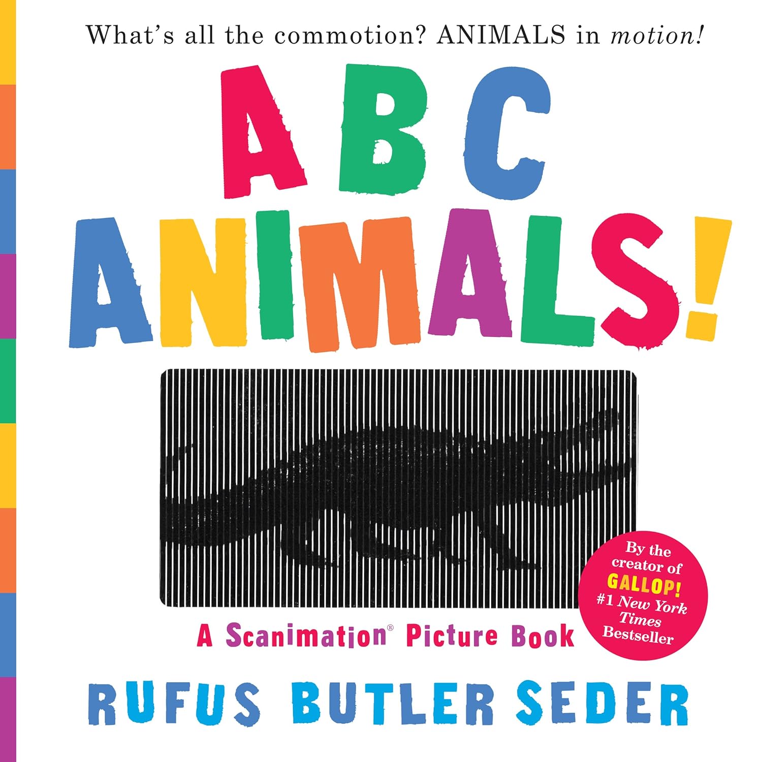 ABC Animals!: A Scanimation Picture Book-by-Little Brown