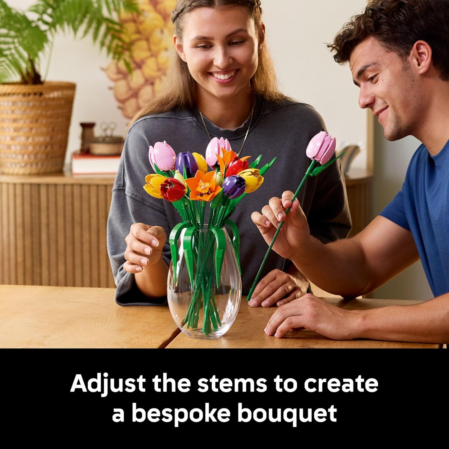 Botanicals Tulip Bouquet by Lego