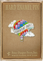 Adventure Awaits Enamel Pin by Peter Pauper Press 1
