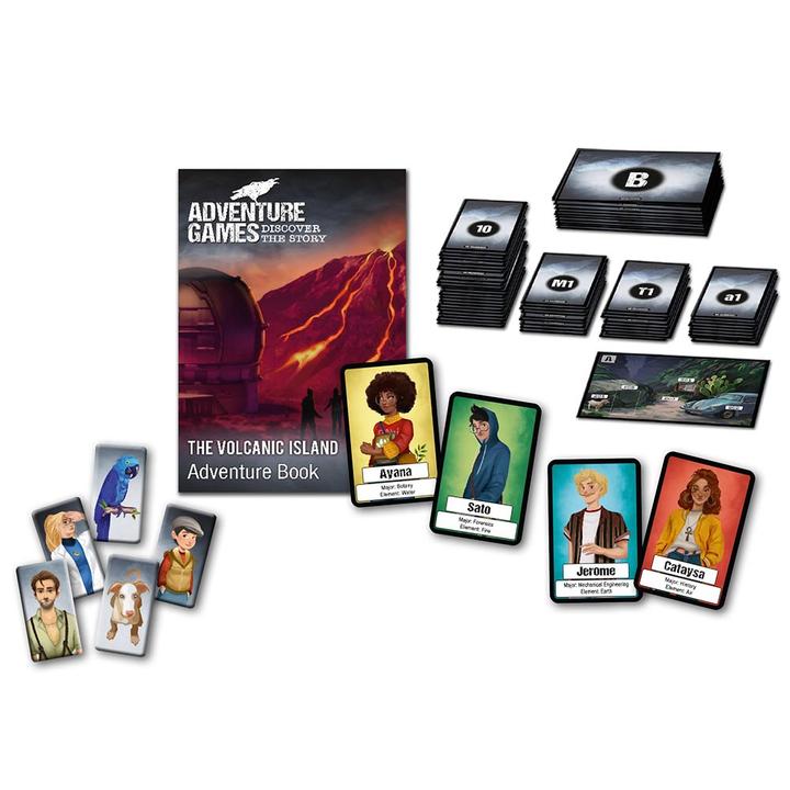 Adventure Games The Volcanic Island by Thames Kosmos 2