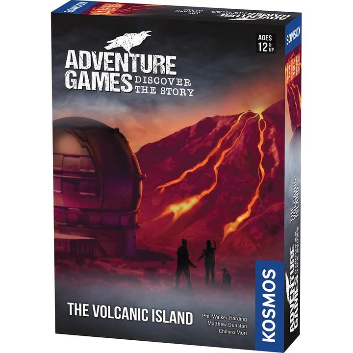 Adventure Games The Volcanic Island by Thames Kosmos