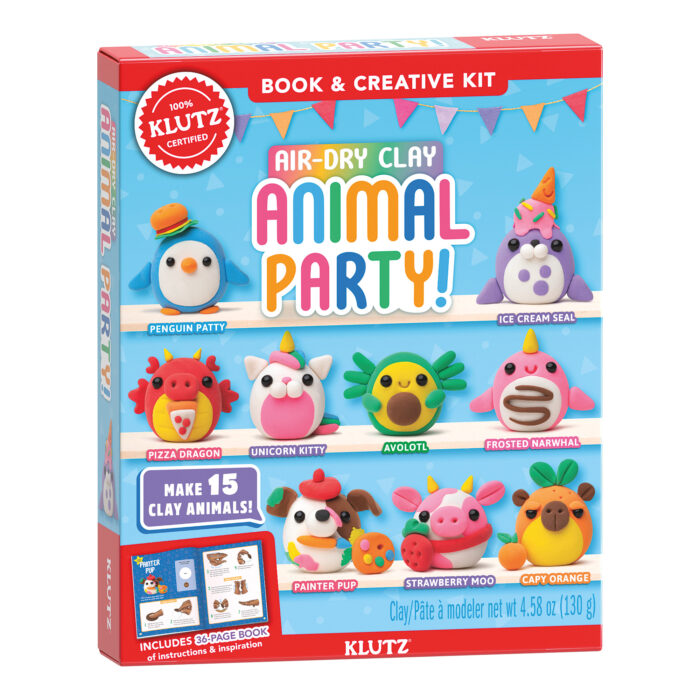 Air-Dry Clay Animal Party!-by-Klutz