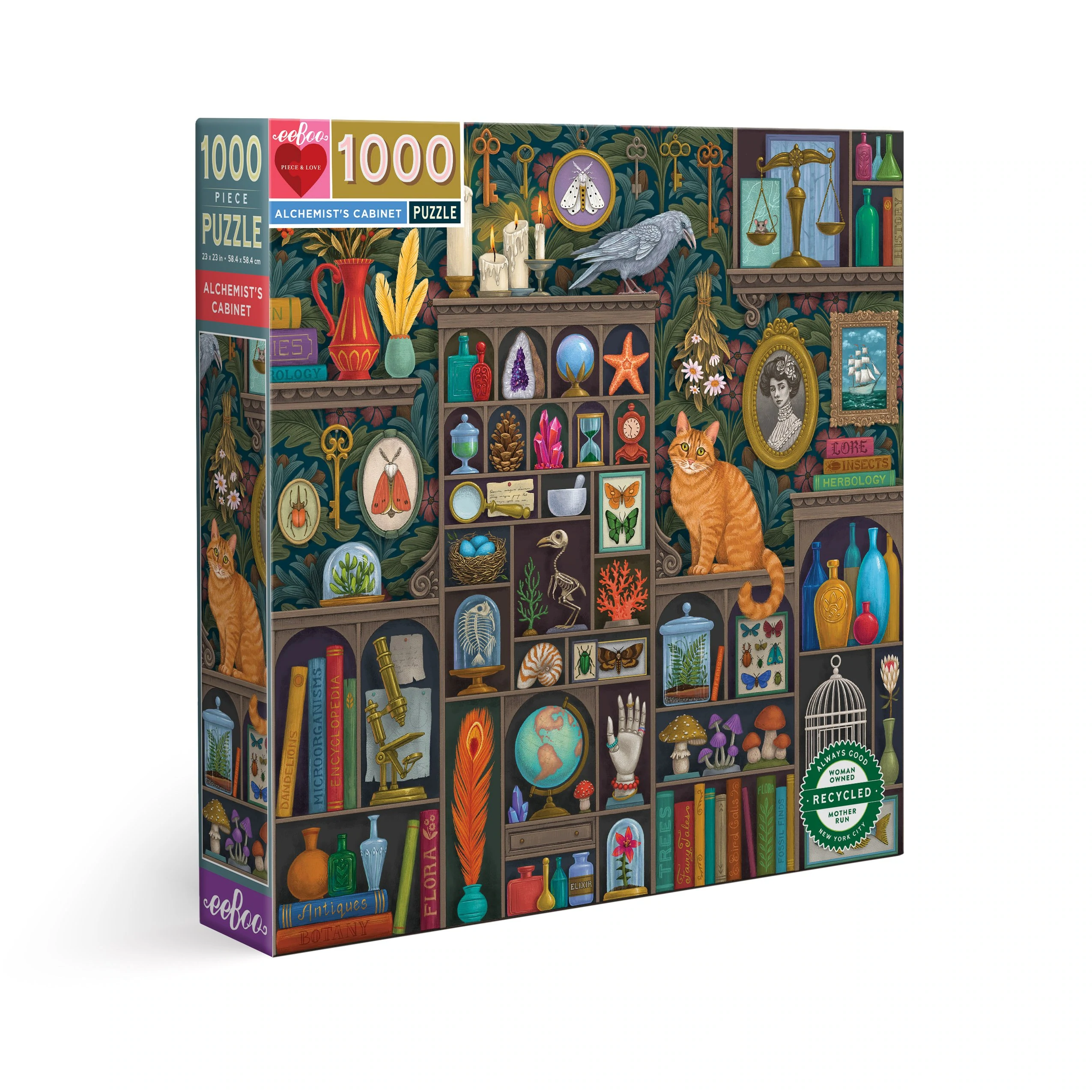 Alchemists Cabinet 1000pc Puzzle by eeBoo