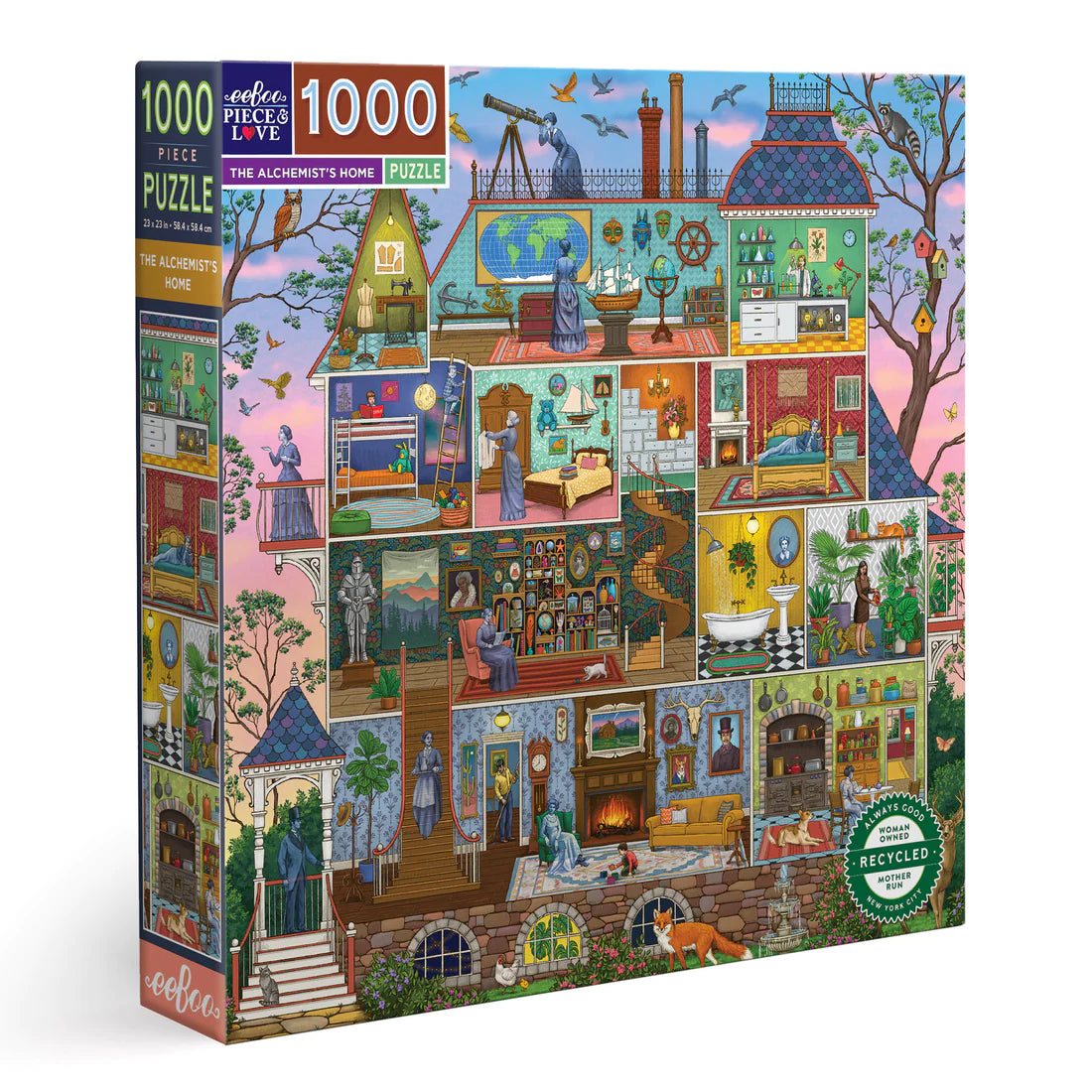 Alchemist's Home 1000pc Puzzle-by-eeBoo