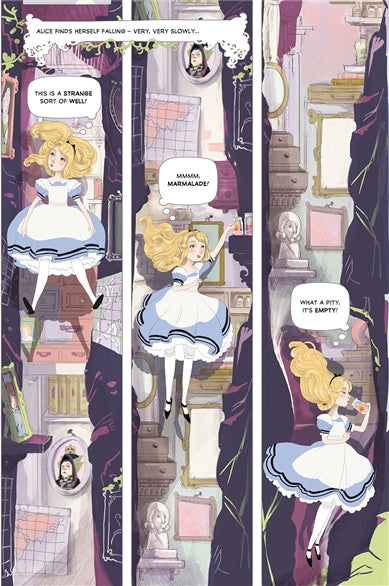 Alice in Wonderland Graphic Novel by Usborne 2