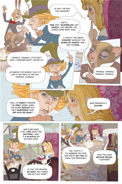 Alice in Wonderland Graphic Novel by Usborne 3