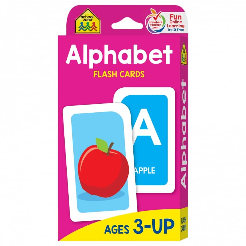 Motomi【絵カードのみABC】FLASHカードドライブラリ Alphabet Flash Cards – A2Z Science & Toys