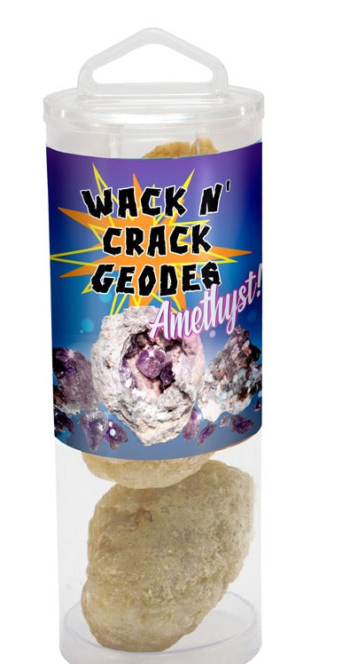 Amethyst Wack N Crack Geode Tube by Channel Craft