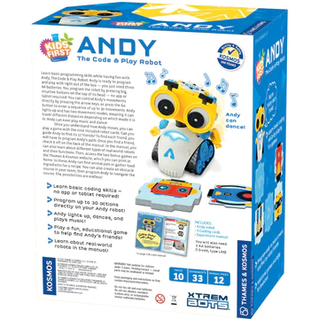 Andy The Code Play Robot by Thames Kosmos 8