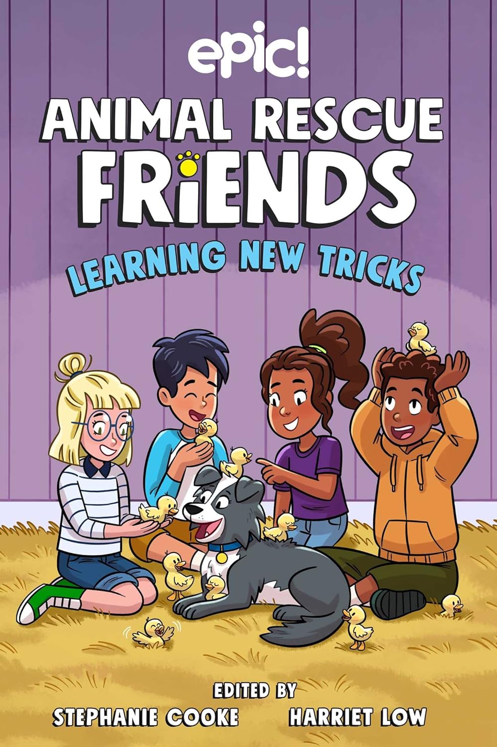 Animal Rescue Friends: Learning New Tricks (Volume 3)-by-Andrews McMeel Publishing