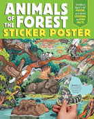 Animals of the Forest Sticker Poster-by-Little Brown