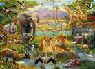 Animals of the Savannah 200pc Puzzle by Ravensburger 1