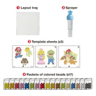 Aquabeads Super Mario Character Set by Epoch Everlasting Play 1