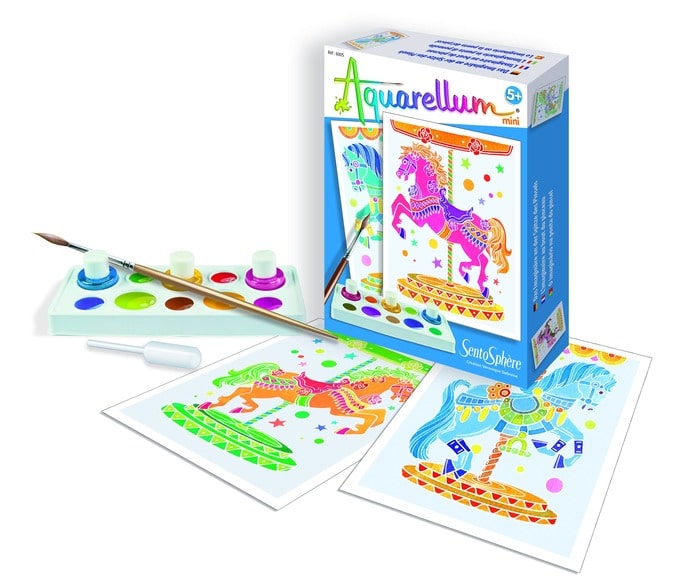 Aquarellum Mini Horses by Sentosphere