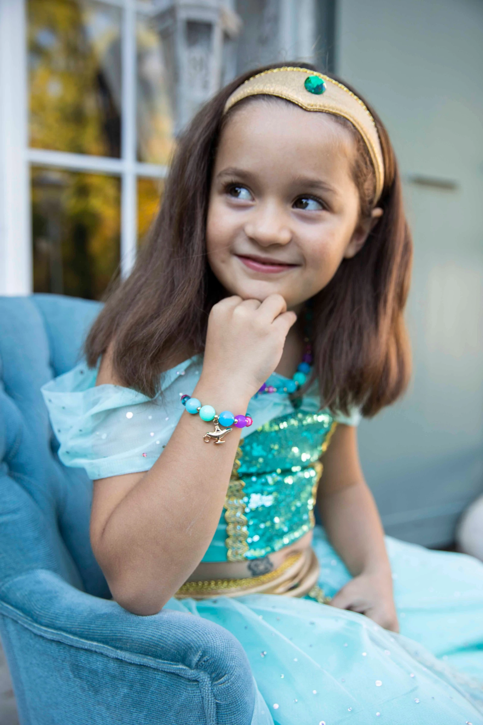 Arabian Princess Necklace and Bracelet Set by Great Pretenders 1