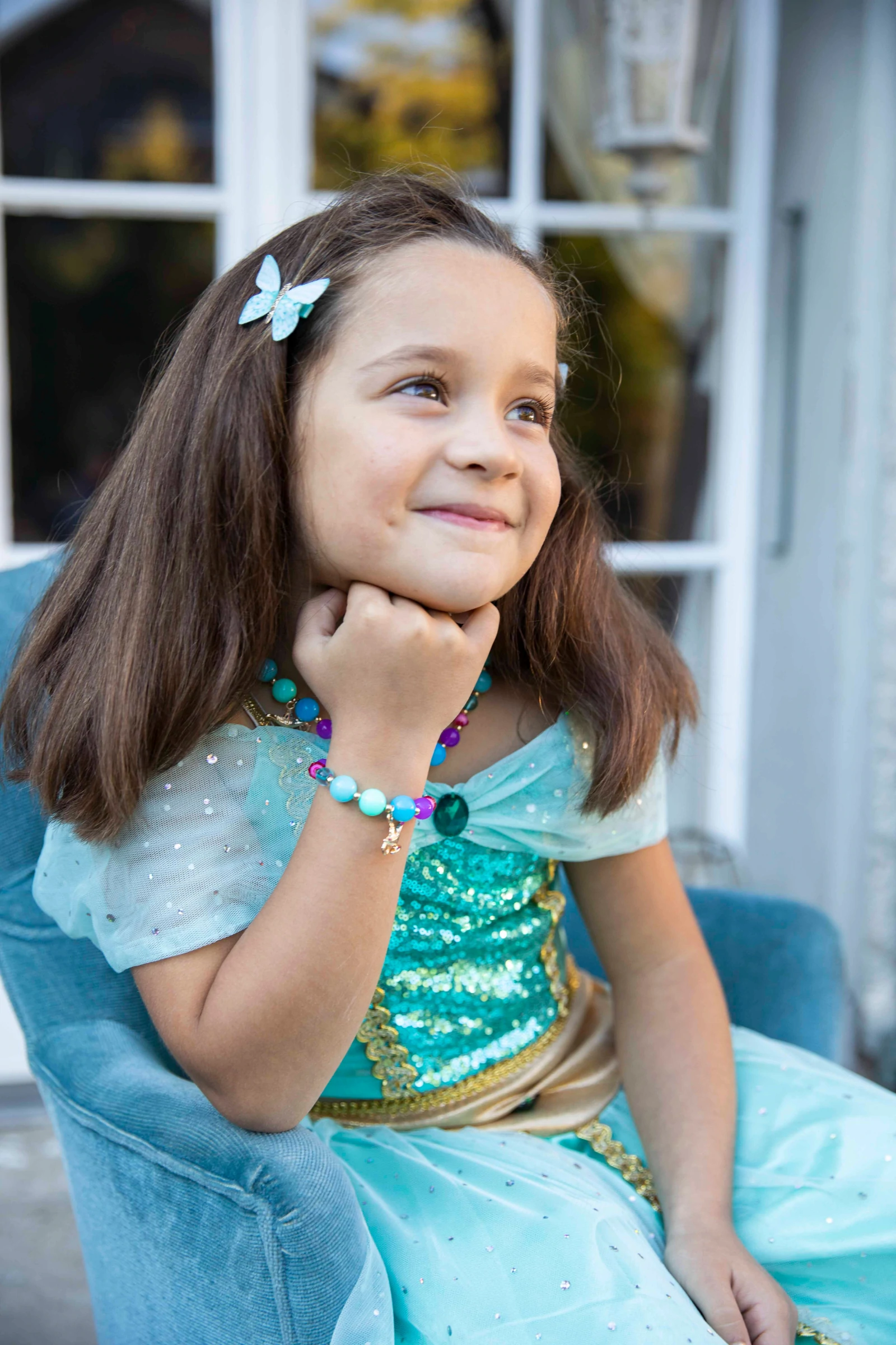 Arabian Princess Necklace and Bracelet Set by Great Pretenders 3