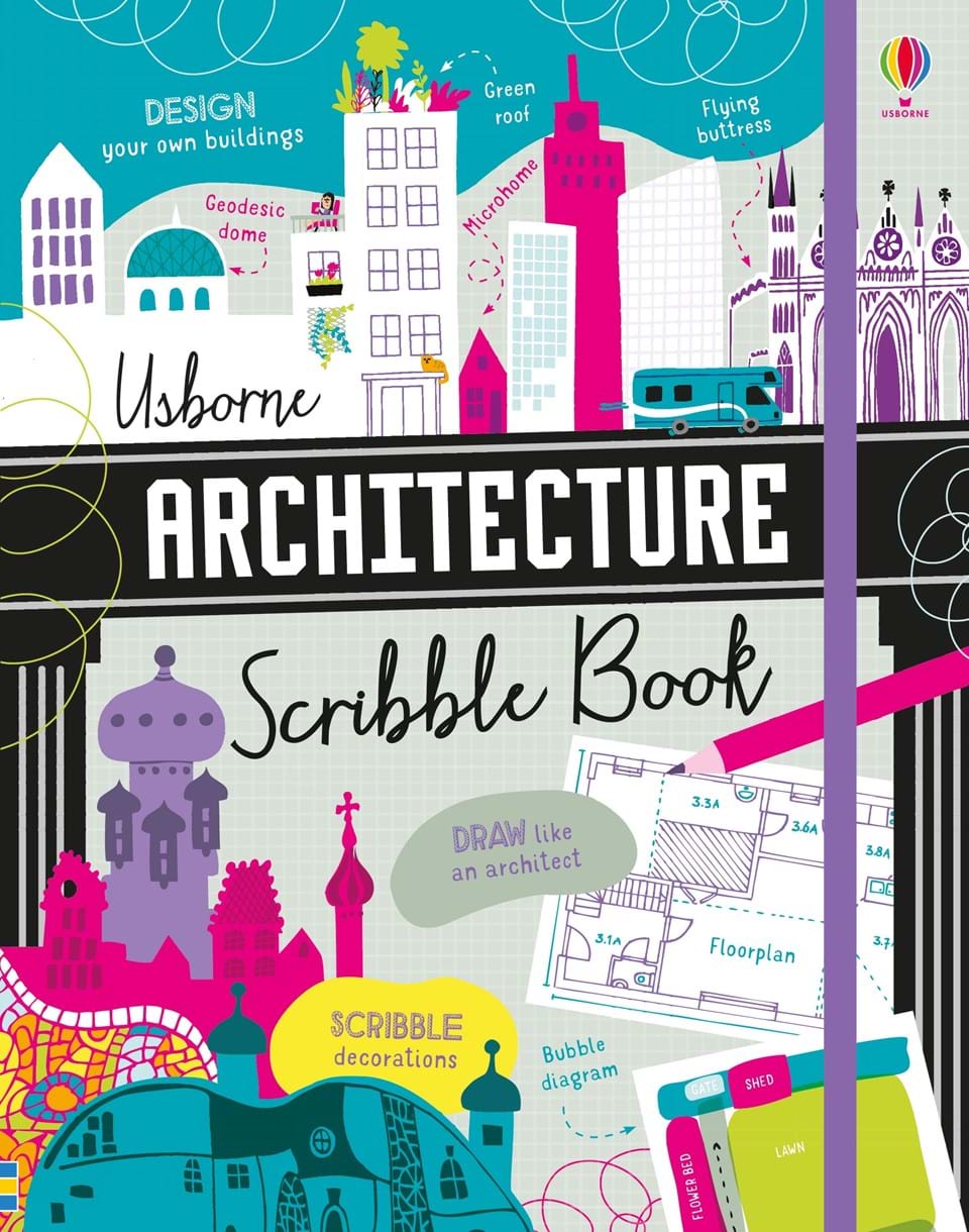 Architecture Scribble Book by Usborne