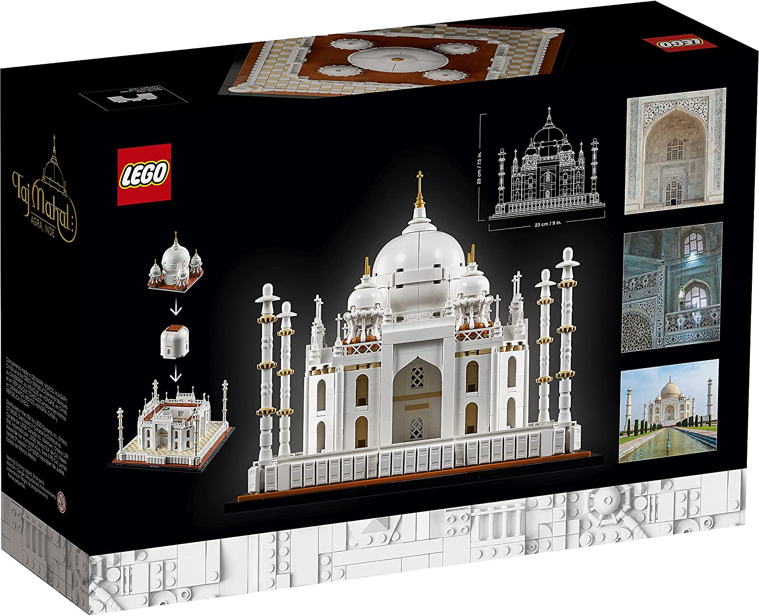 Architecture Taj Mahal by Lego 6