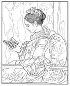 Art Masterpieces to Color 60 Great Paintings from Botticelli to Picasso by Dover Publications 2