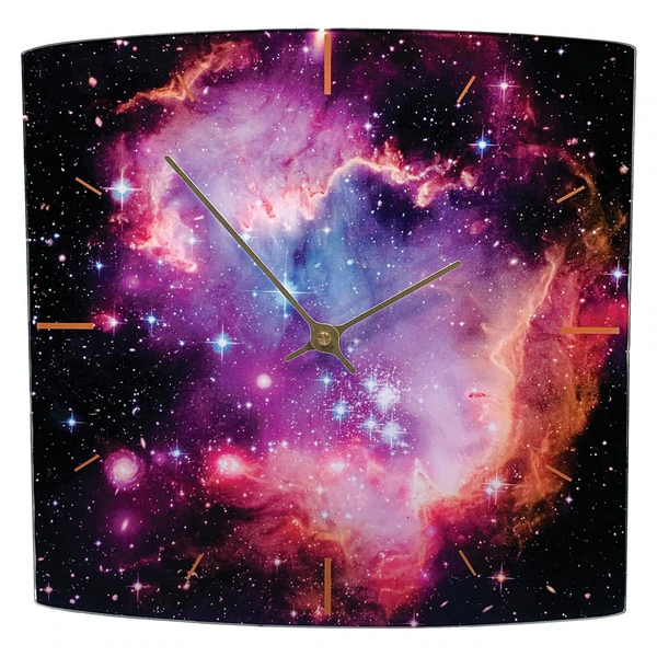 Astrophotography Glass Clock Magellanic Cloud by Streamline 1