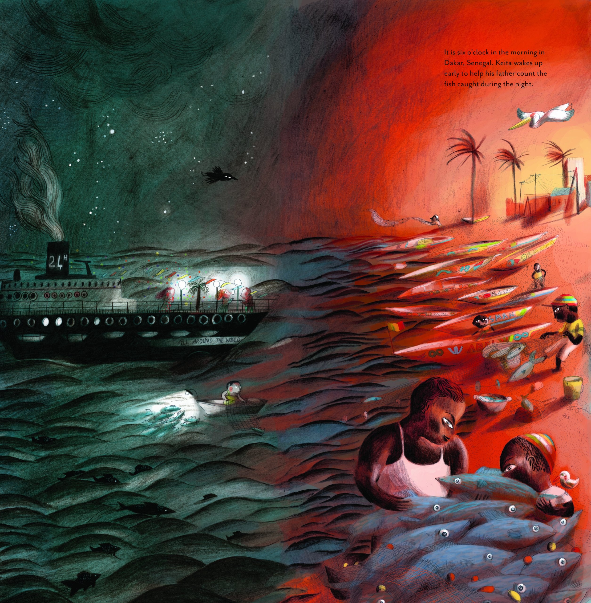 At the Same Moment Around the World by Chronicle Books 2