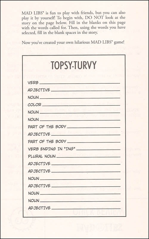 Avengers Mad Libs by Penguin Random House 1