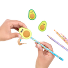 Avocado Love Eraser and Sharpener Set by Ooly 3