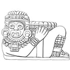 Aztec Designs Coloring Book by Dover Publications 1